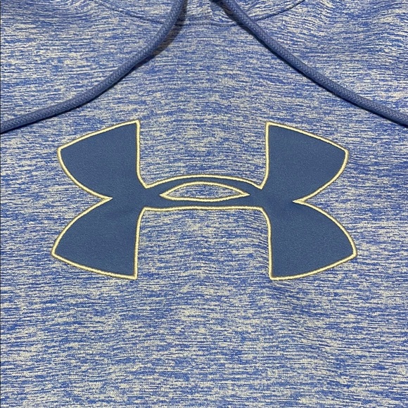Under Armour Women’s Heathered Blue Hoodie - Picture 3 of 5